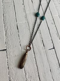 Image 3 of June Necklace with Amazonite