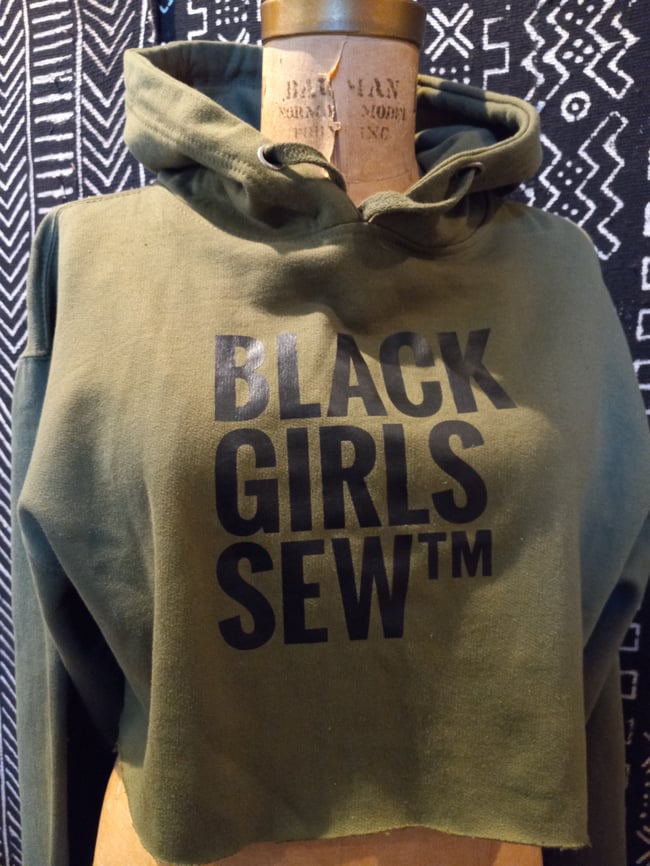 Black Girl's Sew Hoodie