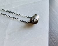 Image 2 of silver bead necklace