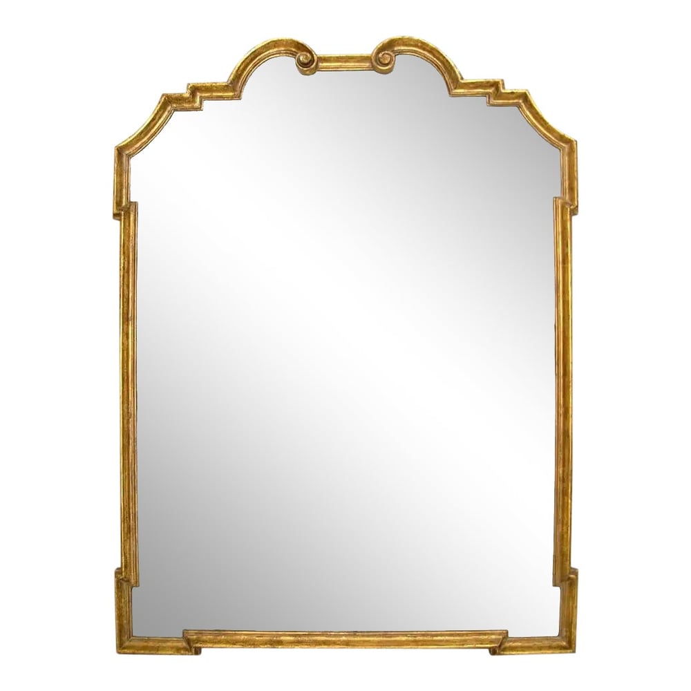 Image of Regency Gilt-Wood Designer Mirror by Randy Esada Designs