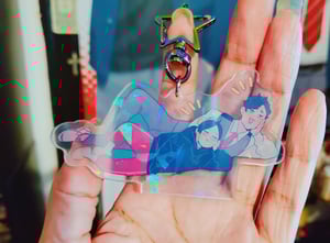 Image of THE TOKYO 4 keychain standee set