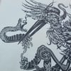 The Snake and the Heron