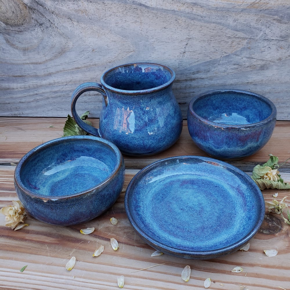 Image of Me Time 4-piece set: Lupine (periwinkle) 10/21