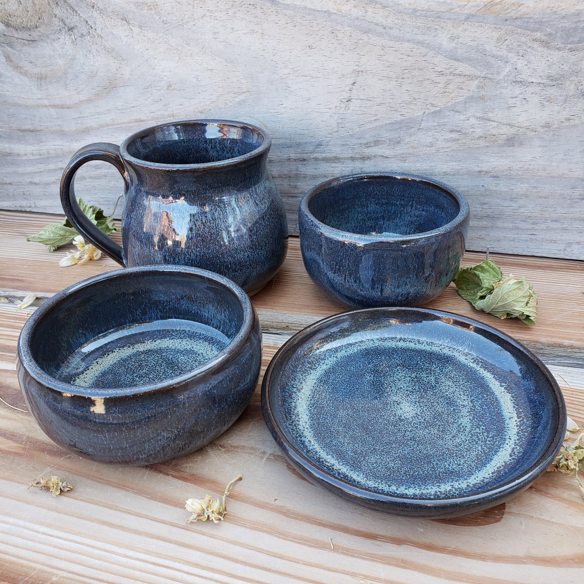 Image of Me Time 4-piece set: Night Sky ( Dark Blue) 10/21