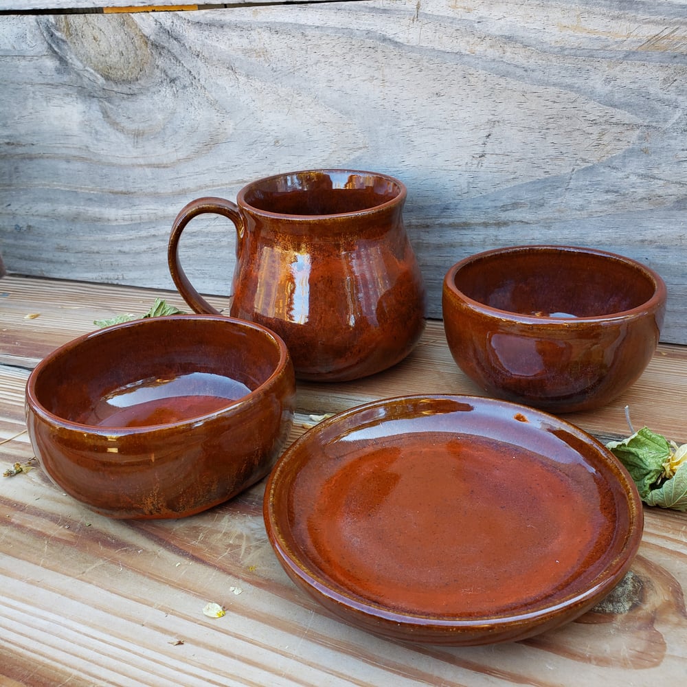 Image of Me Time 4-piece set: Spicy Squash (Orange) 10/21