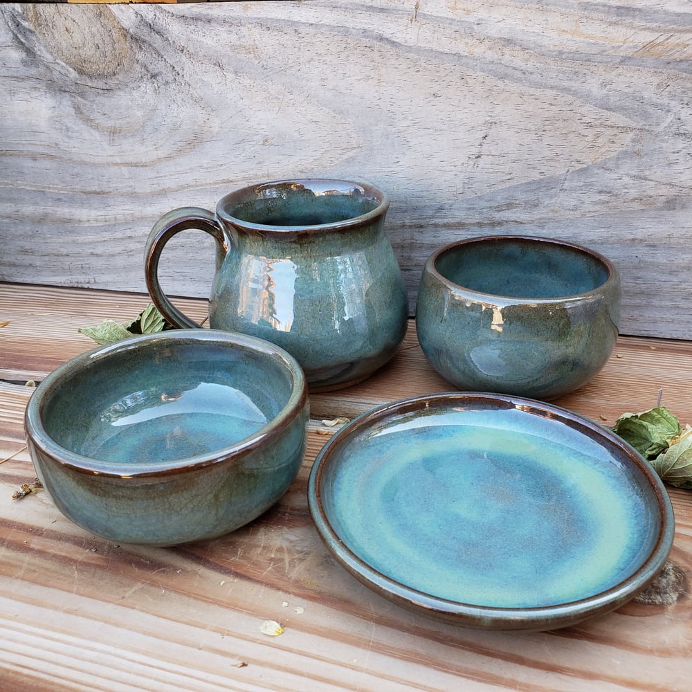 Image of Me Time 4-piece set: Avalanche Gorge (Green) 10/21