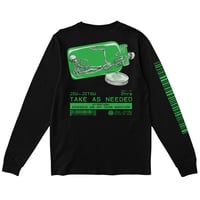 Image 1 of LONG SLEEVE JIU JITSU ADDICTION T-SHIRT