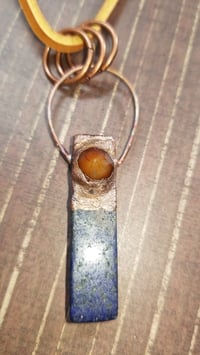 Image 3 of Lapis Lazuli with Green Onyx or Carnelian 