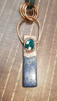 Image 4 of Lapis Lazuli with Green Onyx or Carnelian 