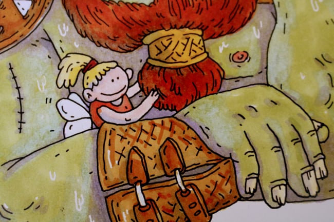 "Fairysitting" Print