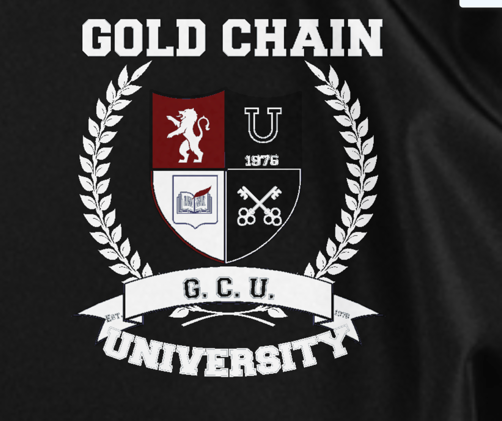 GOLD CHAIN UNI-BLACK Jacket