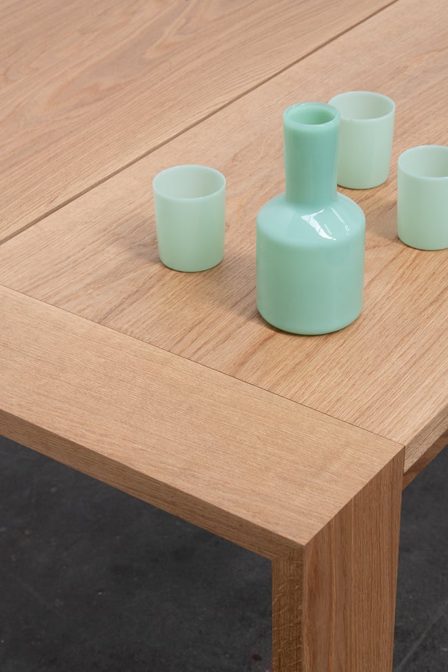 JOSH DINING TABLE IN AMERICAN OAK