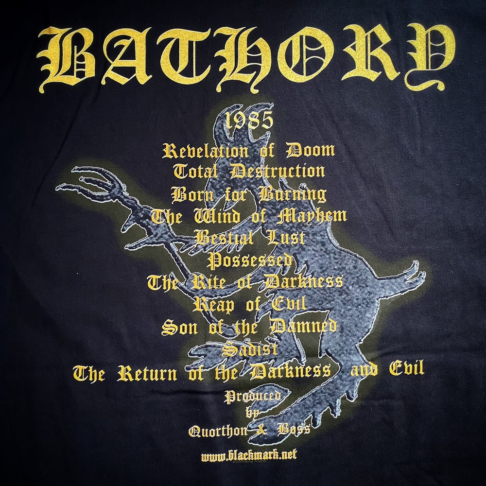 Bathory "The Return" T-shirt
