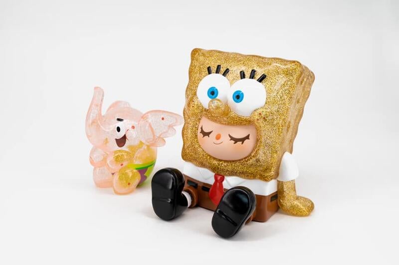 Unbox Industries Greenie & Elfie Nickelodeon SpongeBob Squarepants Vinyl Figures 