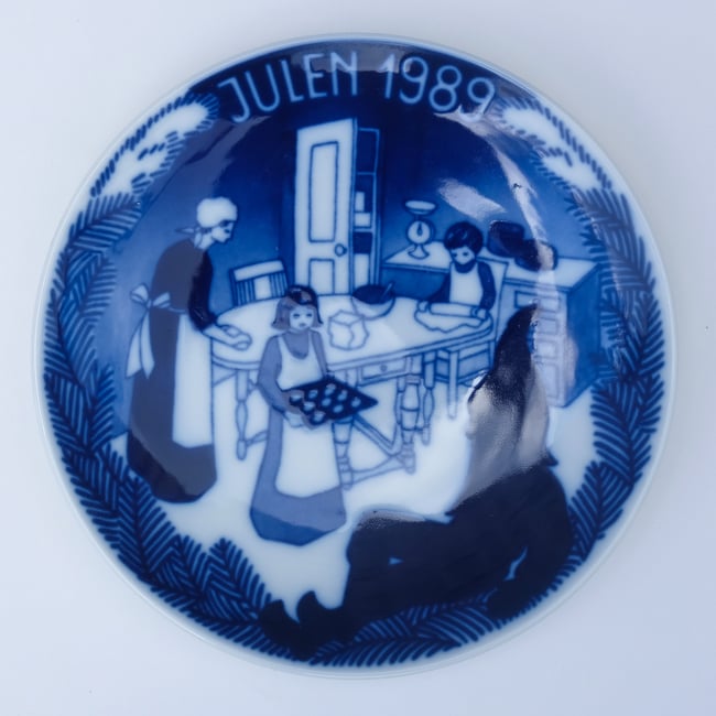 Limited Edition Norwegian Christmas Plate 