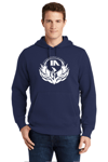 Pullover Hooded Sweatshirt- Navy