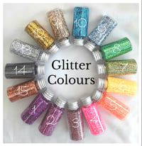 Image 3 of 5cm acrylic glitter name keyring, acrylic personalised glitter keyring, personalised acrylic glitter
