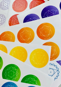 Image 4 of Chakra Sticker Set (was £12)