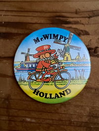 Image 1 of MR WIMPY HOLLAND large badge