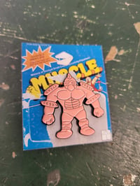 Image 1 of NOKOGIRA RETRO MUSCLES PIN