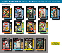 Series 5 MASTER set Vintage Card Back Trading Cards (set of 13): The Empire Strikes Back 40th Annv.