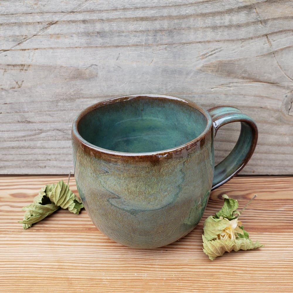 Image of Everyday Brew Mug: Avalanche Gorge (Green) 10/21