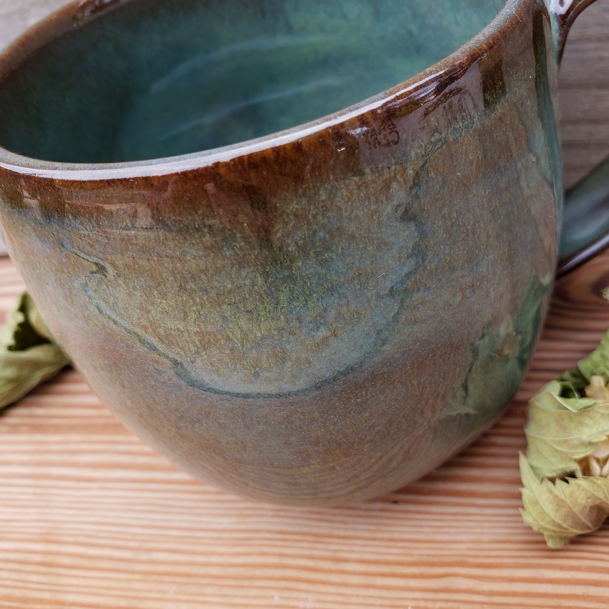 Image of Everyday Brew Mug: Avalanche Gorge (Green) 10/21