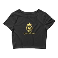 Image 1 of Queen Vibes Women’s Crop Tee