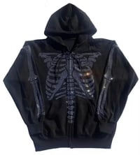Image 2 of Skully Skeleton Rhinestone Jacket 