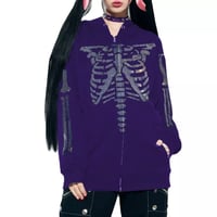 Image 4 of Skully Skeleton Rhinestone Jacket 