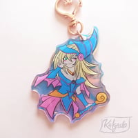 Image 1 of DMG Iridescent Acrylic Keychain