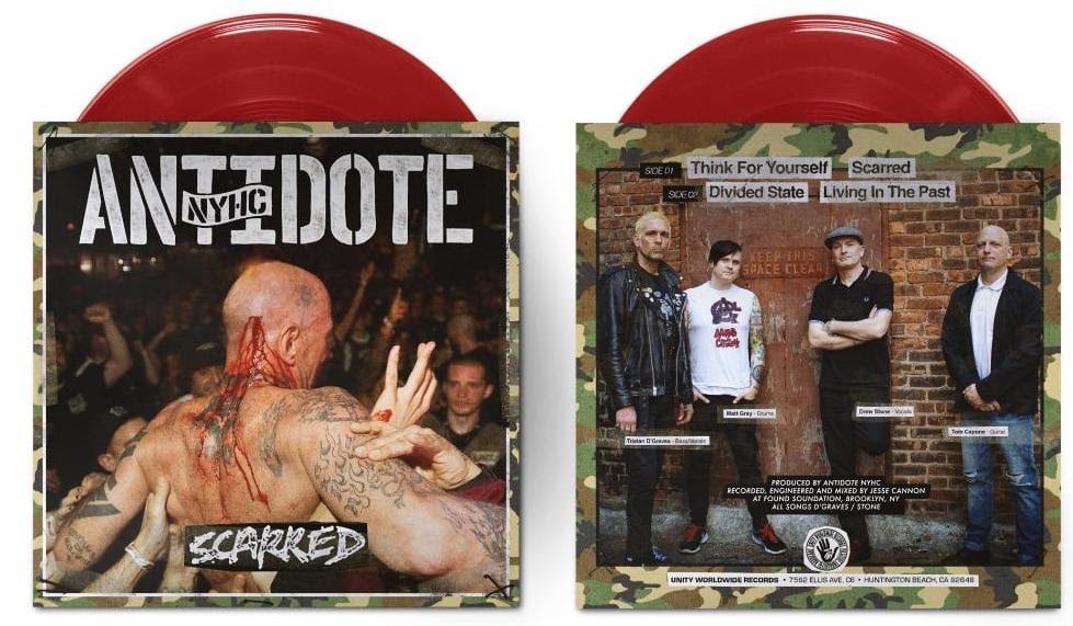 Image of Antidote NYHC-Scarred Generation Records Red Vinyl Exclusive Pre-Order