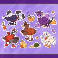 Image 2 of Halloween Pals Sticker Sheet