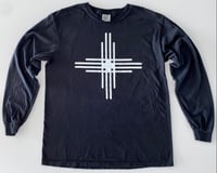 Image 3 of Long Sleeve Zia Tee Black
