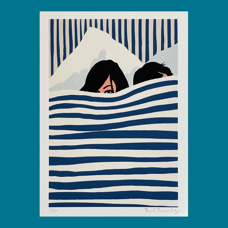 Image of Blue Stripe Lovers