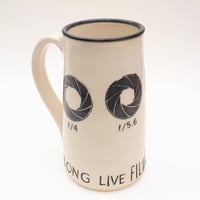 Image 1 of Long Live Film F-stops Mug by Bunny Safari