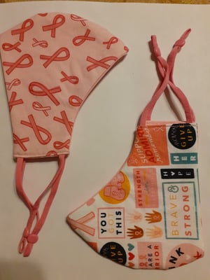 Image of Contoured face mask