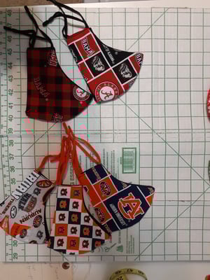 Image of Contoured face mask