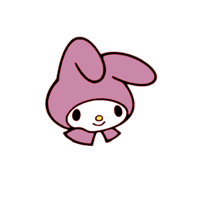 layered my melody stencil 