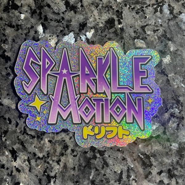 Image of Sparkle Motion logo sticker