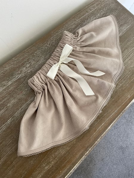 Image of The Fern Chunky Cord Skirt 