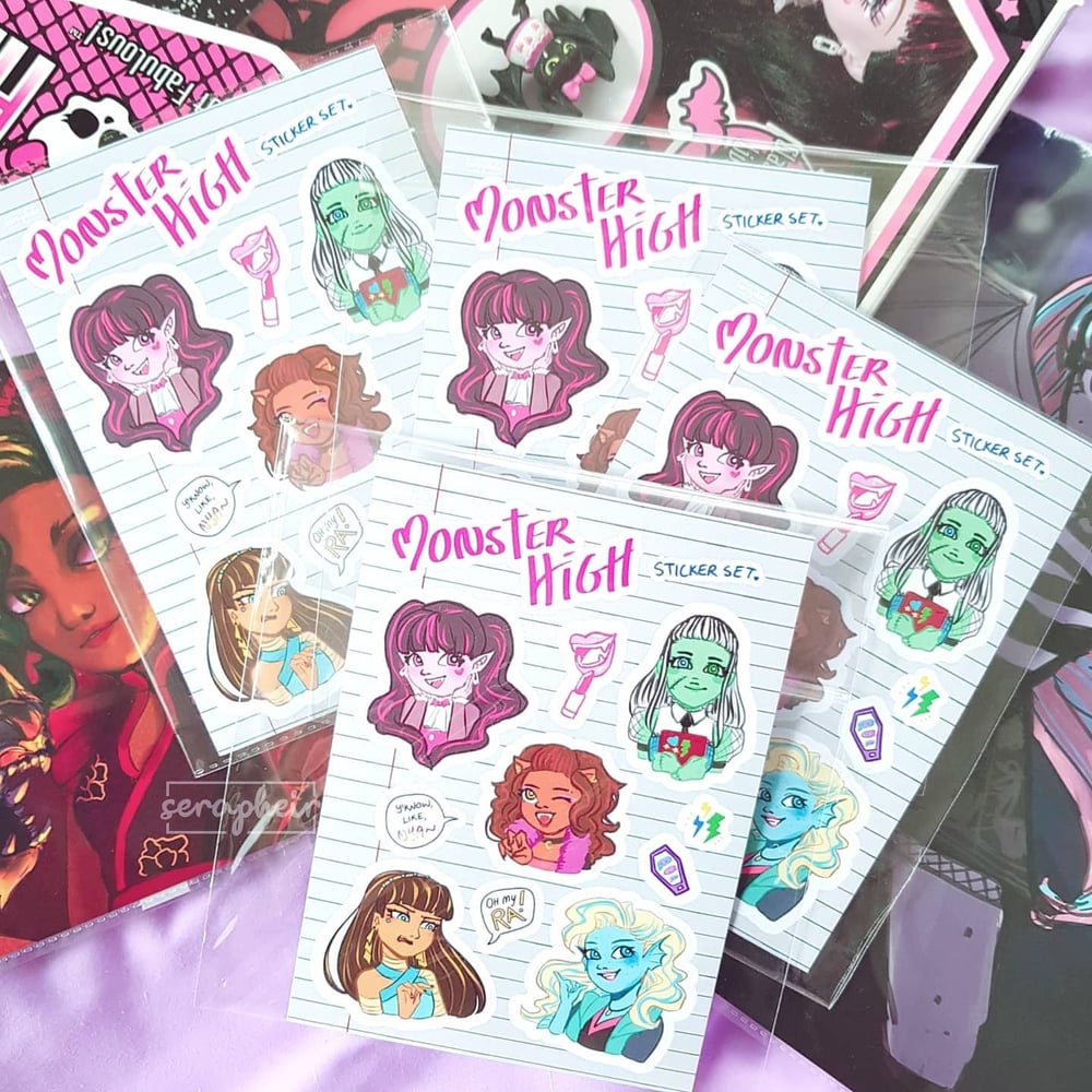 Image of Monster High - Sticker Sheet