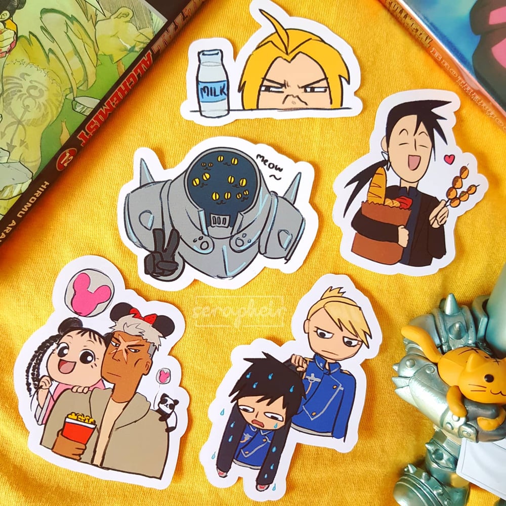 Image of FMA - Sticker Set