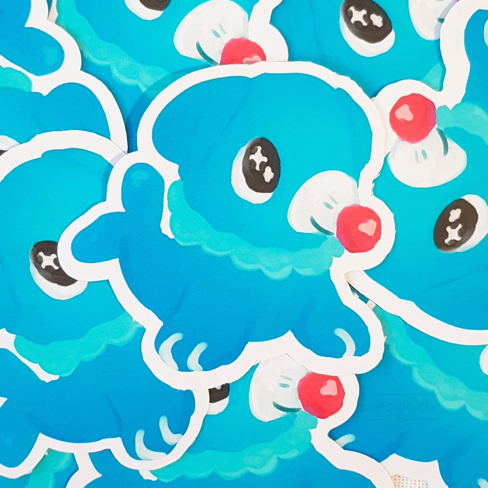 Image of Popplio/Rowlet/Litten - Stickers (Set of 3)