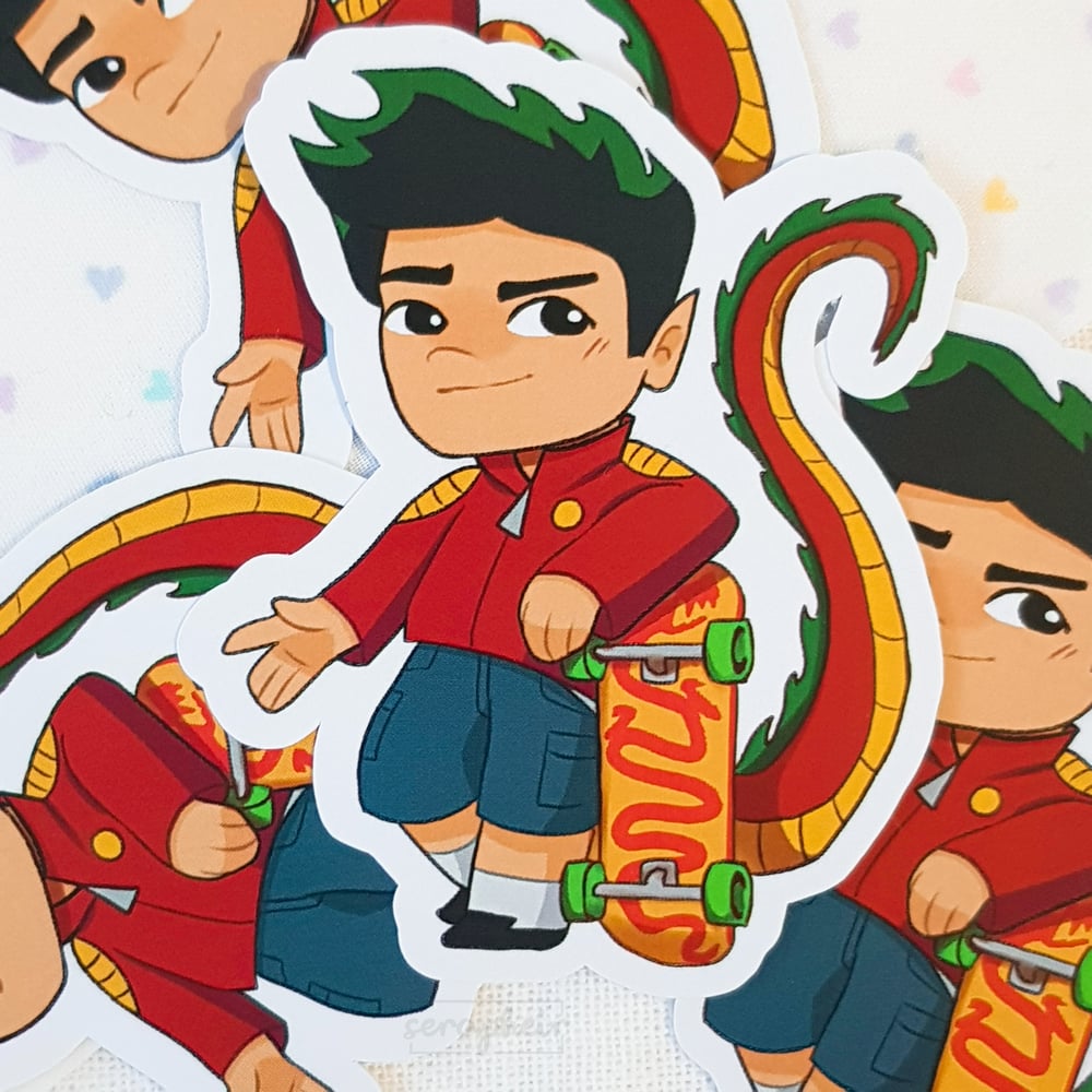 Image of American Dragon Jake Long - Sticker