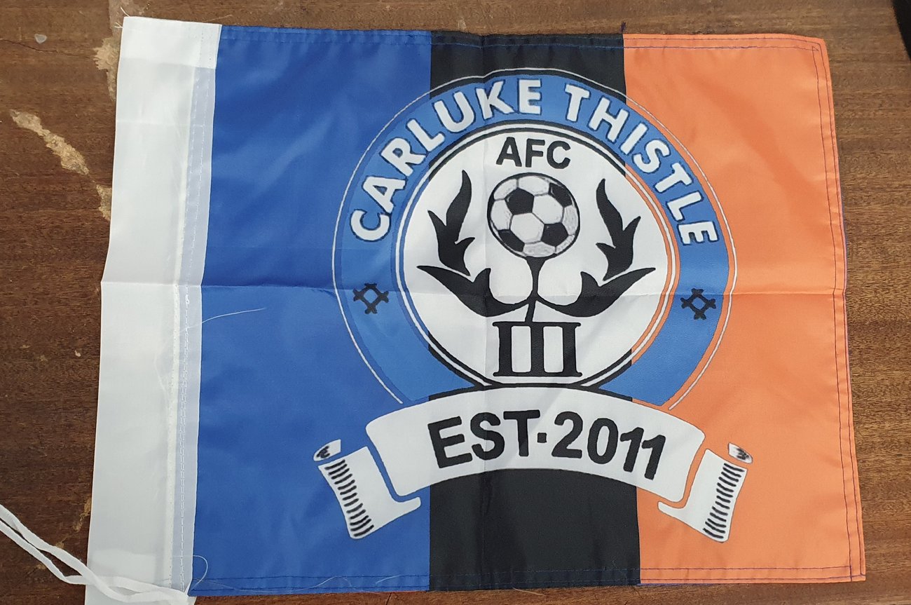 Custom Printed Football Fence Flags. Club Flags, Organisation flags ...