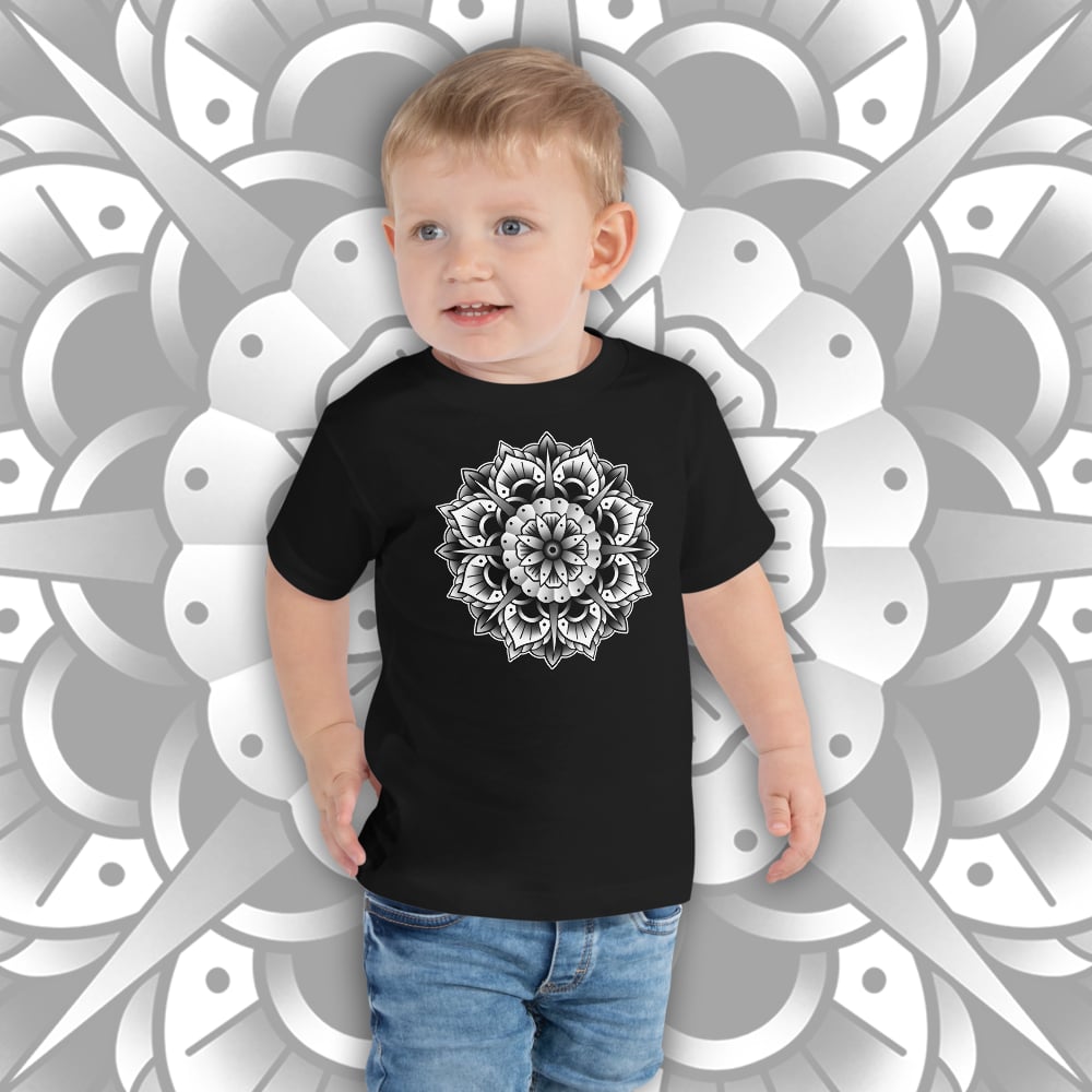 Image of MANDALA TODDLER TEE. 2-5 YEARS