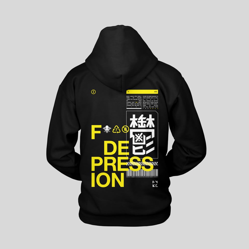 Image of Fight Depression Hoodie