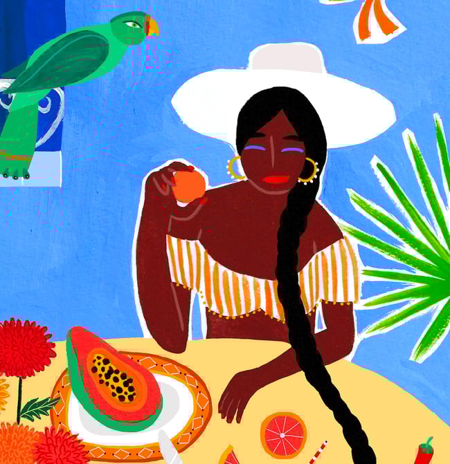 AFFICHE LE DÉJEUNER