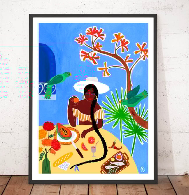 AFFICHE LE DÉJEUNER